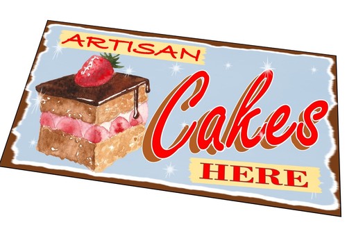 Cake shop retro - shop, sign