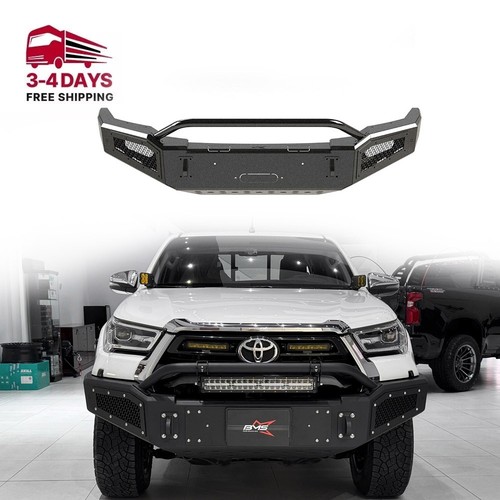 Steel bull bar front bumper - steel,