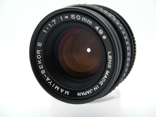 Mamiya sekor 50mm 7 - sekor, f1.7