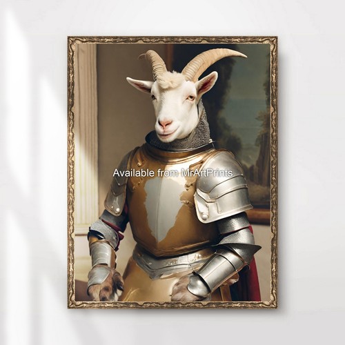Goat suit armour medieval - goat,