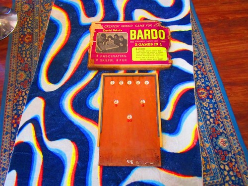 Vintage wooden bardo - wooden, shove