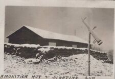 WW1 AEF Aero 157th 1918 Ammunition Hut Sighting Gun Chatillon-sur-Seine Photo