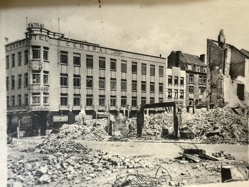 Photo ww2 downtown ostend - photo,,