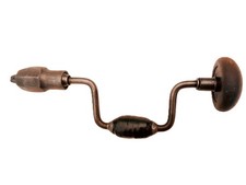 VINTAGE CARPENTERS BRACE PECRY & PITTMAN CROYDON. NON RATCHETING. SMALL SWING.