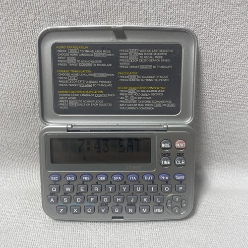 Electronic dictionary 807 - dictionary, ct-807
