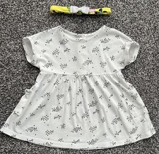 9-12 Months Baby Girls White