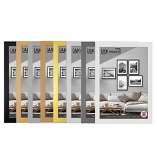 Photo Picture Poster Frame A1 A2 A3 A4 Black White Oak Walnut Modern Home Decor