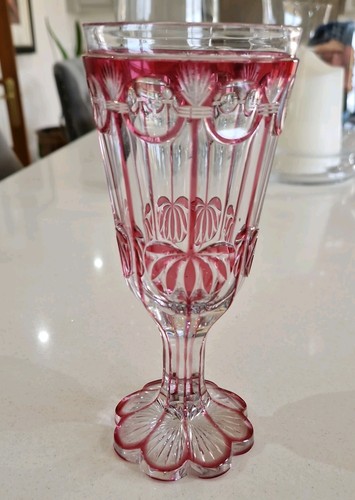 Antique bohemian goblet - antique,