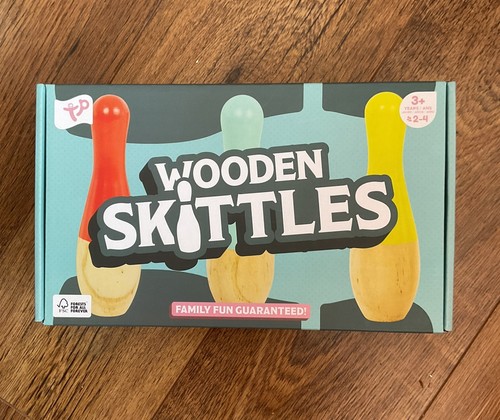 Toys wooden skittles - tp, set