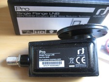 Inverto Pro C120 Flange IDLP-SINF02 ULN+ Ultra 4K HDTV DVB-S2 0.2dB Flange LNB