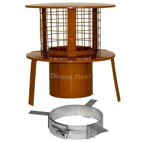 Pot hanging clamp and cowl - pot,