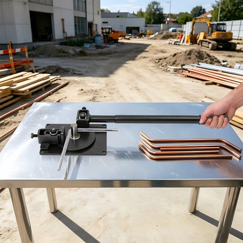 Manual rebar bender - manual, metal