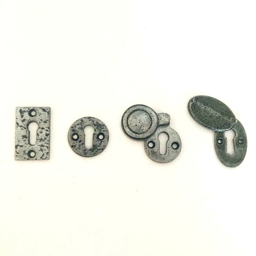 Pewter antique iron round - antique,