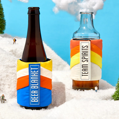 Beer blanket puffyvest - blanket,