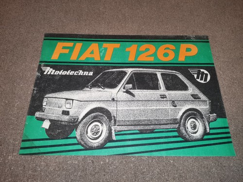 Brochure polski fiat 126p - brochure,