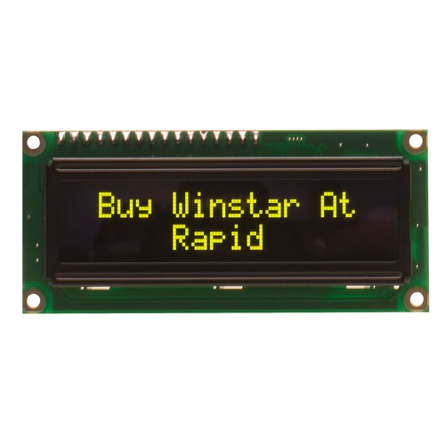 Winstar 16x2 oled display - 16x2,