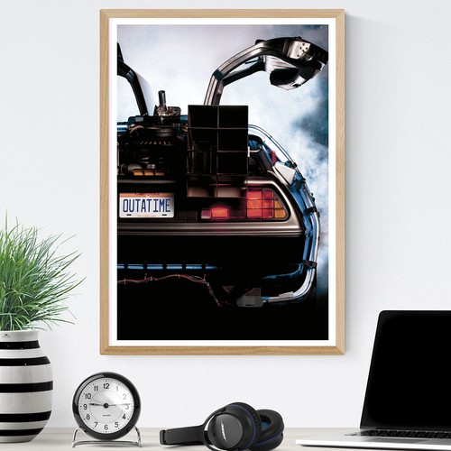 Back the future delorean - back, to