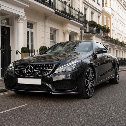 Mercedes w207 coupe front - coupe,
