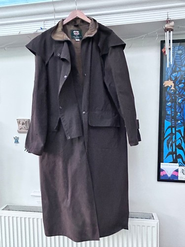 Stockmans wax coat - wax,