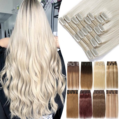 Thick human hair extensions - human,