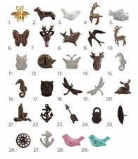 Antique Iron Animal Cabinet