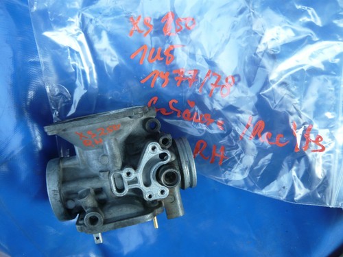Yamaha 250 ohc carburetor - xs,
