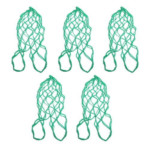 Green nylon slow feeder - nylon, hay