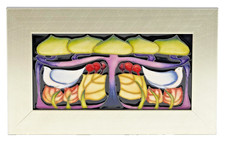 Moorcroft pottery plaque Knox