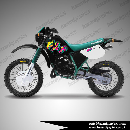 Kawasaki kmx 125 200 graphics - kmx,