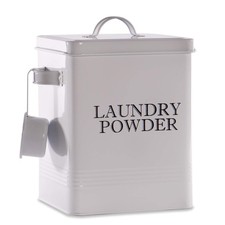 Laundry Powder Tin with Scoop