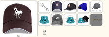 JOBLOT OF EQUINE-7BASEBALL CAPS+ 2BEANIES+1 BUCKET +3 K/R.SHOP CLOSURE BARGAIN.