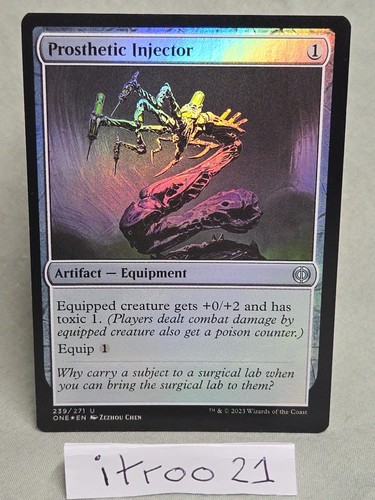 Mtg prosthetic injector - mtg,