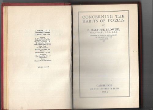 Antique book concerning the - concerning,