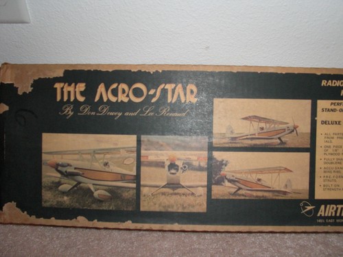 Vintage airtronics acro - vintage, acro-star
