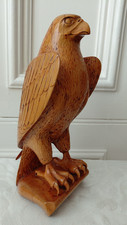 Vintage 1994 Hand Carved Beech