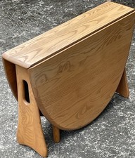 RARE MODERN ERCOL SMALL EXTENDING COFFEE TABLE VERY CLEAN CONDITION