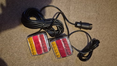 2pcs 12v led trailer tail - 2pcs, 16