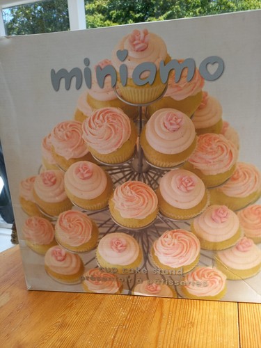 Metal tier cupcake stand - metal, 5