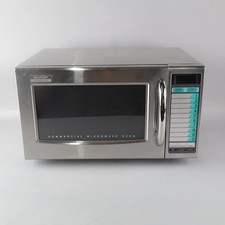 Sharp 1000W/R-21LV Model R-21LVF 1000w Commercial Microwave w/ Touch Pad - 120v