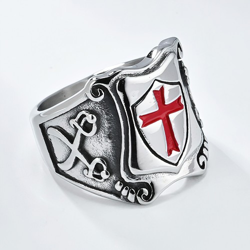 Mens knights templar - templar, cross