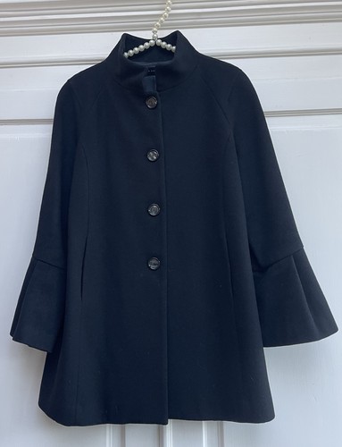 Zara woman black wool - wool, coat