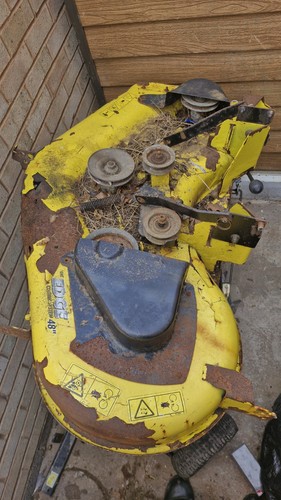 Ride mower deck - deck, john