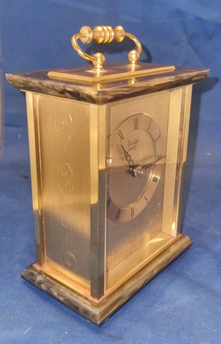Quartz carriage clock gold - carriage,