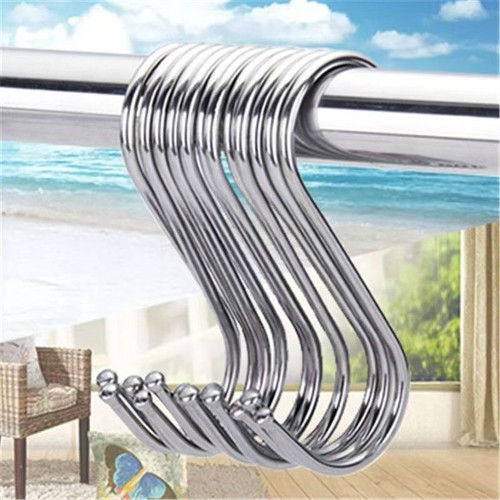 Stainless steel hooks - 5x,
