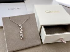 NEW Clogau Pendant Necklace Celebration Sterling Silver Welsh Rose Gold Topaz