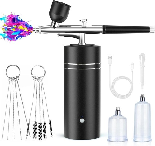 Airbrush kit with compressor - airbrush,