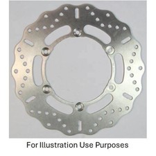 EBC S/Steel Solid Cont FR Brake Disc (20) Rear Left for Yamaha XJR 1300 2005-14