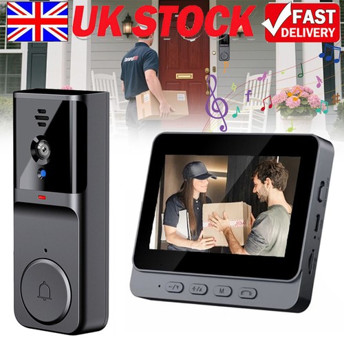 Wireless smart video doorbell - wireless,