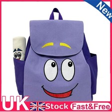 Dora Explorer Backpack Rescue Bag.with Map Toys Purple Kids Birthday Gift UK🎁