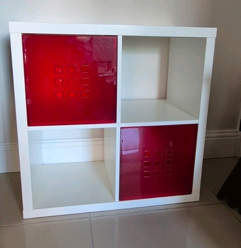 Ikea kallax white shelving - ikea,